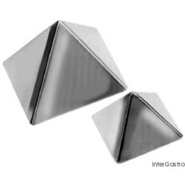 Pyramidenform Edelstahl rund 400 ml L 120 mm  B 120 mm  H 120 mm Produktbild