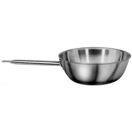 Sauteuse KG 2000 PROFESSIONAL 0,75 ltr Edelstahl 1 mm  Ø 160 mm  H 60 mm  | Edelstahlrohrstiel Produktbild