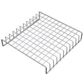 2519/460 Gitterabdeckung aus hellgrauem kunststoffummanteltem Stahl, sehr stabile Qualität, passend zu 50 x 50 cm Geschirrspülkörben, L x B x H: 46 x 45,5 x 8,5 cm Produktbild