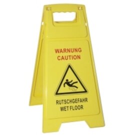 Warnschild Aufsteller • Rutschgefahr | deutsch | englisch 310 mm H 600 mm Produktbild