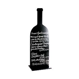 Weintafel flaschenförmig 585 H 105 mm Produktbild