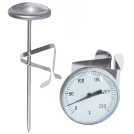 Fritteusenthermometer analog | 0°C bis +250°C  L 140 mm Produktbild