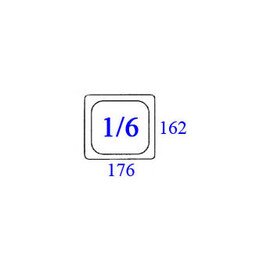 Gastronormschalen GN 1/6  x 65 mm Kunststoff Produktbild