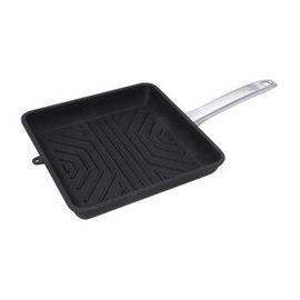 Grillpfanne  • Gusseisen | 250 mm  x 250 mm | Edelstahlstiel Produktbild