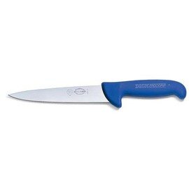 Stechmesser ERGOGRIP blau  | gerade Klinge  | glatter Schliff  | Klingenlänge 13 cm Produktbild