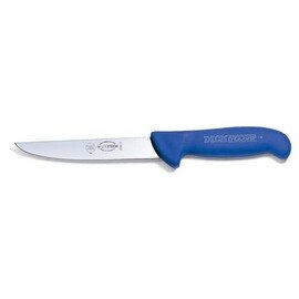 Ausbeinmesser ERGOGRIP blau breit  | gerade Klinge | steif  | glatter Schliff  | Klingenlänge 15 cm Produktbild
