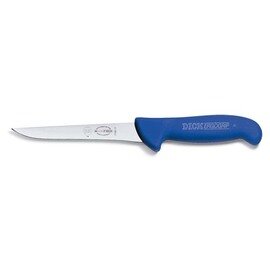 Ausbeinmesser ERGOGRIP blau schmal  | gerade Klinge | steif  | glatter Schliff  | Klingenlänge 10 cm Produktbild