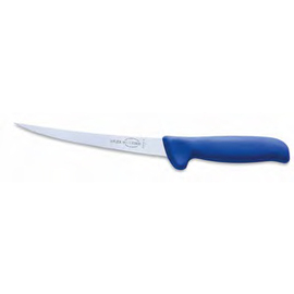 Ausbeinmesser | Filetiermesser MASTERGRIP gebogen | blau | Klingenlänge 18 cm Produktbild