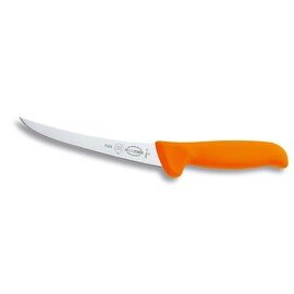 Spezial-Ausbeinmesser MASTERGRIP gebogene Klinge flexibel glatter Schliff | orange | Klingenlänge 15 cm Produktbild