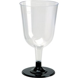 Weinglas 24 cl Einweg Polystyrol mit Eichstrich 2 cl Produktbild
