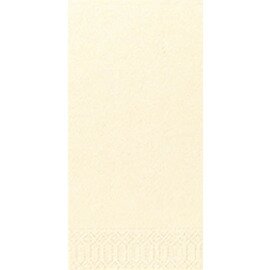 Zelltuch-Servietten 3-lagig Falz 1/8 cremefarben Produktbild