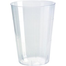 Glas 265 ml Polystyrol klar transparent  | Einweg Produktbild