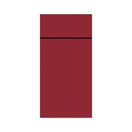 Serviettentasche DUNILETTO bordeaux 4 x 50 Stück Produktbild