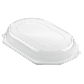 Deckel für Platte, achteckig (967819), rPET, transparent, 460 x 300 x 60 mm- Produktbild