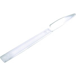 Messer LIBRA Polystyrol transparent  L 190 mm | Einweg | 20 x 12 Stück Produktbild