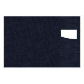 Tischset Dunisoft Duetto® Papier schwarz 430 mm 330 mm Produktbild