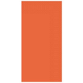 Zelltuch-Servietten 3-lagig Falz 1/8 orange Produktbild