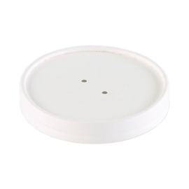 Deckel für Suppenbecher 355 ml, Karton, weiß, 24 x 18 Stück Produktbild