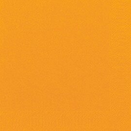 Zelltuch-Servietten 3-lagig Falz 1/4 orange Produktbild