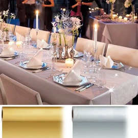 Tischdeckenrolle Dunisilk® silber | 25 m x 1,18 m Produktbild