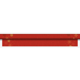 Tischdeckenrolle Motiv STAR STORIES RED Einweg 2 Rollen à 25 m | 25 m  x 1,18 m Produktbild