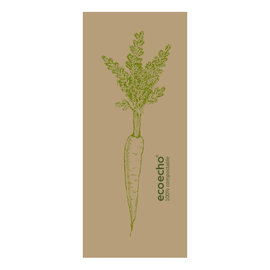 Spenderservietten Zelltuch Spenderfalz Veggies 330 mm x 320 mm Produktbild