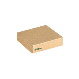 Deckel für Takeaway-Box VIKING CUBE Mini 250 ml Karton braun Produktbild
