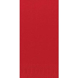 Zelltuch-Servietten 3-lagig Falz 1/8 rot Produktbild