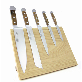 Magnet-Messerpult Holz Eiche magnetisch passend für 5 Messer Produktbild