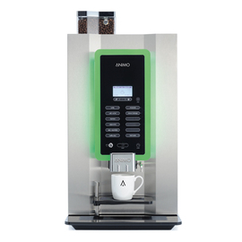 Heißgetränkeautomat OPTIBEAN 2 XL NG schwarz | Edelstahl | 2 Produktbehälter Produktbild