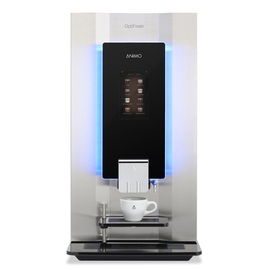 Heißgetränkeautomat OPTIFRESH 1 TOUCH schwarz | Edelstahl | 1 Produktbehälter Produktbild