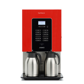 Heißgetränkeautomat OPTIVEND 42 TS HS DUO rot | 4 Produktbehälter Produktbild