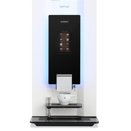Heißgetränkeautomat OPTIFRESH 1 TOUCH schwarz | weiß | 1 Produktbehälter Produktbild