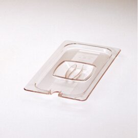 Harter Deckel GN 1/2 Polycarbonat transparent | Löffelaussparung Produktbild 0 L