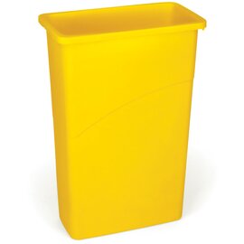 Abfallbehälter 87 ltr Kunststoff gelb  L 508 mm  B 279 mm  H 762 mm Produktbild