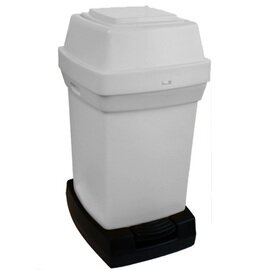 Windel Abfallbehälter NAP2 65 ltr Kunststoff grau mit Fußpedal  L 410 mm  B 470 mm  H 770 mm Produktbild
