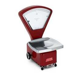 Küchen und Ladenwaage, Modell "PICCOLO 3-R" mechanisch, Farbe: rot, Höchstlast 3 kg, Ziffernschritt 2 g, geeicht, Plattform: 250 x 220 mm Produktbild