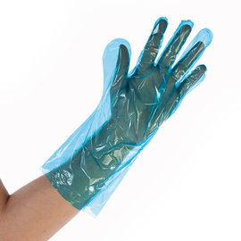 LDPE-Handschuhe SOFTLINE Einheitsgröße Polyethylen blau Produktbild