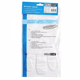 LDPE-Handschuhe POLYCLASSIC SOFT L LDPE transparent | 290 mm Produktbild 1 S