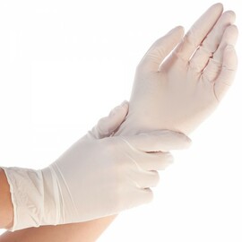 Schutzset MICROPOROUS HYGOSTAR weiß Overall | Mundschutz | Überschuhe | Brille | Handschuhe | Müllbeutel Produktbild 2 S