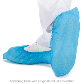 Überschuhe CPE Einheitsgröße Einweg 40 my blau Produktbild