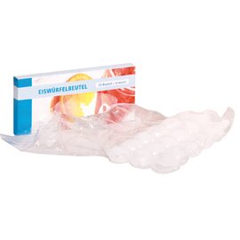 Eiswürfelbeutel transparent | 20 x 15 Stück Produktbild