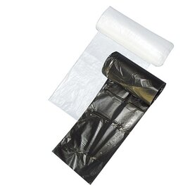 Abfallsäcke 8 µm transparent 18 ltr  L 520 mm  B 460 mm Produktbild