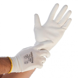 Arbeitshandschuhe ULTRA FLEX HAND XL/10 weiß 260 mm Produktbild