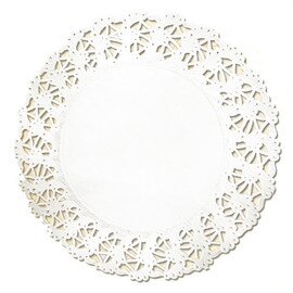 Tortenspitzen weiß Ø 310 mm rund Produktbild