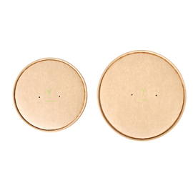 Deckel für Salatschale | Kraftpapier, Durchmesser: 18,5cm, Farbe: Braun Produktbild