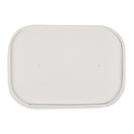 Bio Deckel Only Paper für Schalen Takeaway | Pappe 172 x 120 mm Produktbild