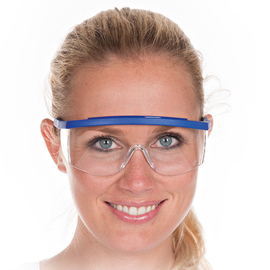 Allzweckschutzbrille FIT PLUS Einheitsgröße blau Produktbild