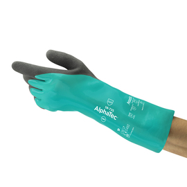 Chemikalienschutzhandschuhe AlphaTec® 58-735 L grün 585 Produktbild