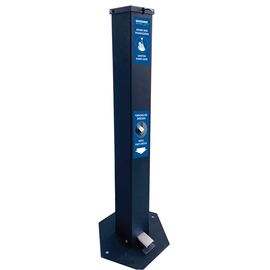 Desinfektionsmittel-Dispenser DESICARE SWITCH mit Fußpedal Standmodell abschließbar Produktbild